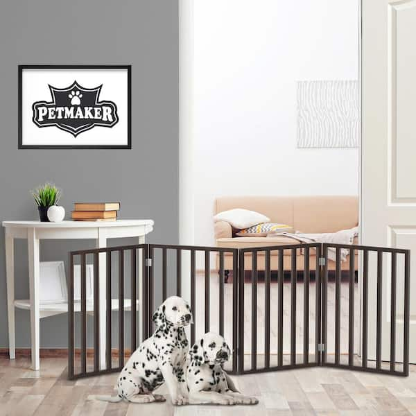 4 panel outlet freestanding pet gate