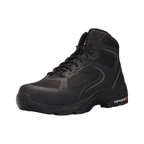 lightweight work boots black
