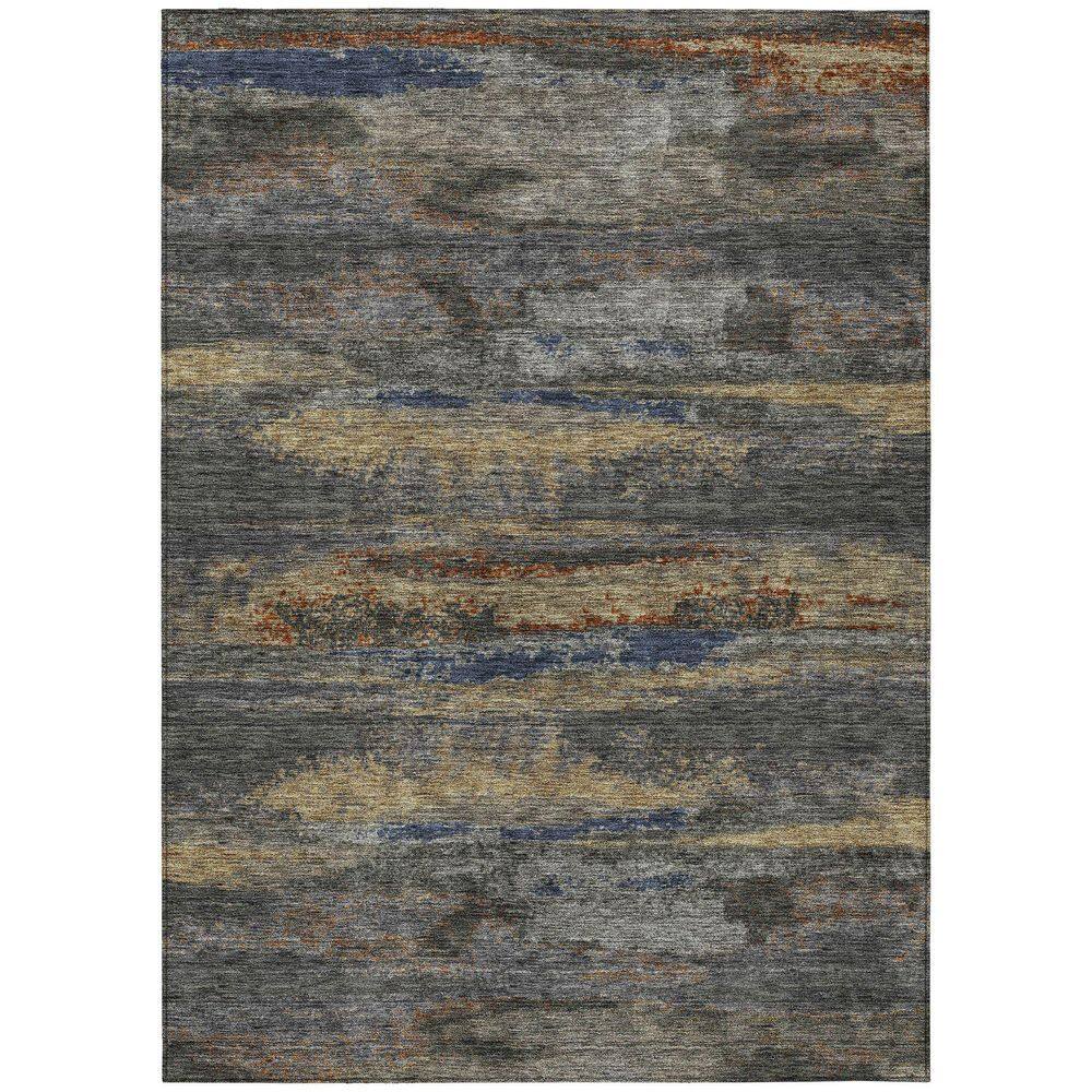 Chantille Machine Washable Indoor/Outdoor Abstract ACN942 Graphite 2 ft. 6 in. x 3 ft. 10 in. Area Rug price history on PriceWatchPro