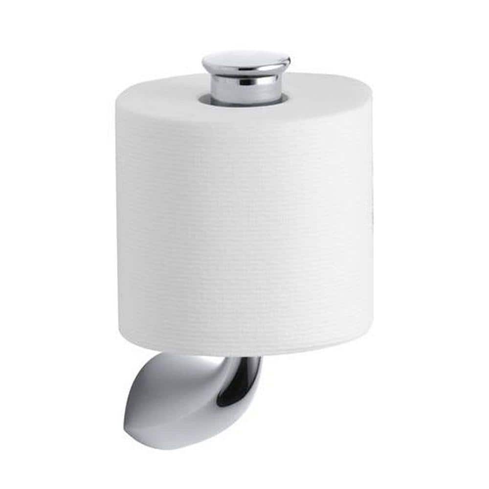 Kohler 37056-CP Alteo Vertical Toilet Tissue Holder - Polished Chrome