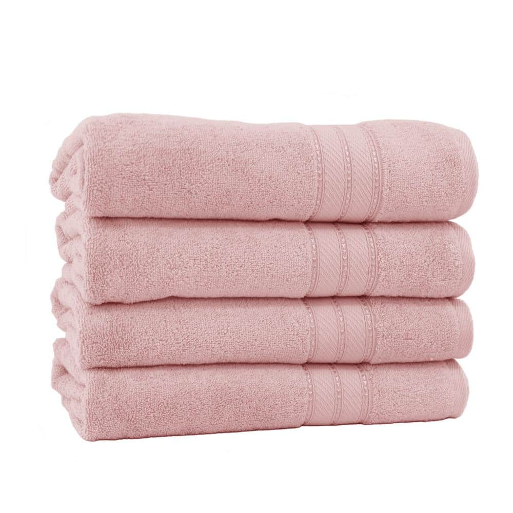 MADISON PARK Signature 800GSM 8-Piece Blush 100% Premium Long-Staple Cotton Bath  Towel Set MPS73-321 - The Home Depot