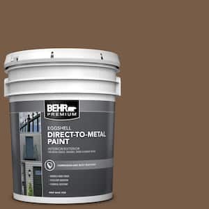 5 gal. #N250-7 Mission Brown Eggshell Direct to Metal Interior/Exterior Paint