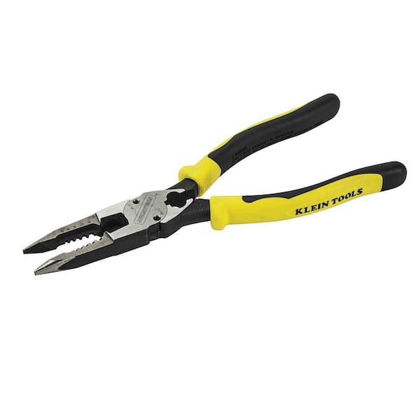 Klein Tools 8-3/8 in. All-Purpose Pliers with Crimper J2078CR