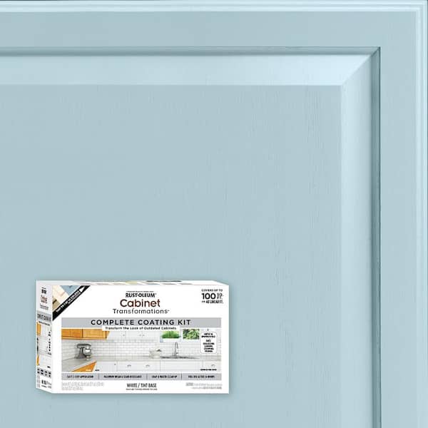 Rust-Oleum Transformations 1 qt. Satin Bubble Bath Interior Cabinet Paint Kit