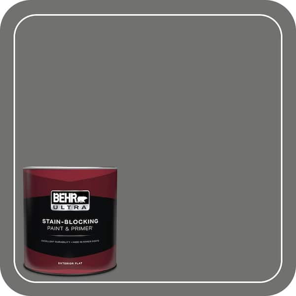 BEHR ULTRA 1 qt. #MQ2-61 Magnet Flat Exterior Paint & Primer