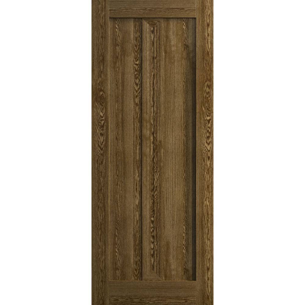 28 in. x 80 in. Marble Oak Color Solid Wood Interior Door Slab With Hardware price history on PriceWatchPro