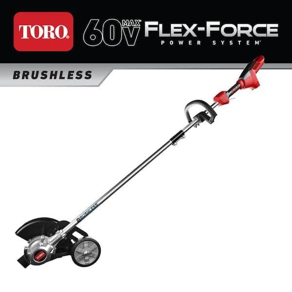 Toro 51833T 8 in. 60V Max Lithium Ion Cordless Electric Lawn Edger - Battery and Charger Not Included - 1