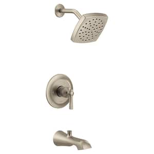 Flara M-CORE 3-Series 1-Handle Eco-Performance Tub and Shower Trim Kit in Brushed Nickel (Valve not Included)