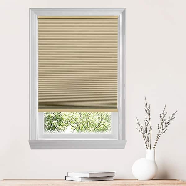 Home Decorators Collection Latte Cordless Blackout Cellular Shades