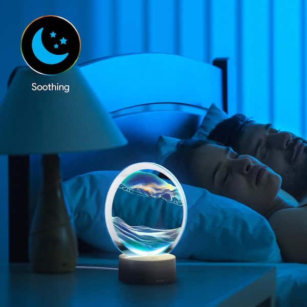 Tzumi Aura LED Liquid Sand Light 9006HD - The Home Depot