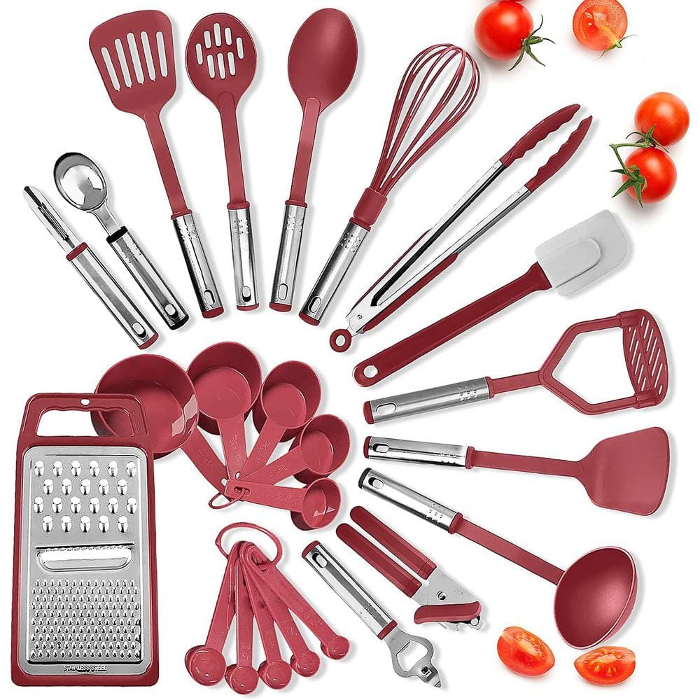 Black Stainless Steel Non-Stick Bakeware and Utensil Set