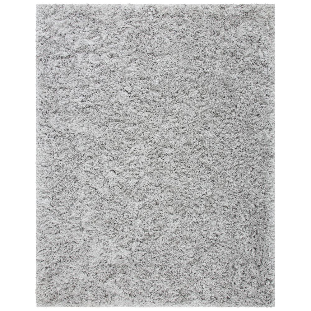 Ocean Shag 8 ft. x 10 ft. Silver Solid Color Area Rug price history on PriceWatchPro