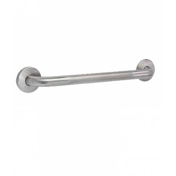 30 in. x 1.25 in. Wall Mounted Towel Bar Satin Nickel Stainless Steel 16GS34947 The Home Depot