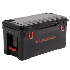 EchoSmile 35 qt. Rotomolded Cooler in Black and Red