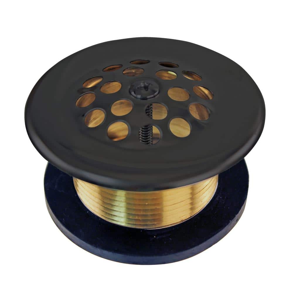 1-1/2 in. Bathtub Strainer Grid Drain Cover, Matte Black price history on PriceWatchPro