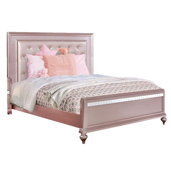 Ariston Pink Queen Bed