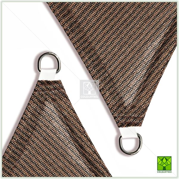 COLOURTREE 33.9 ft. x 24 ft. x 24 ft. 190 GSM Brown Right