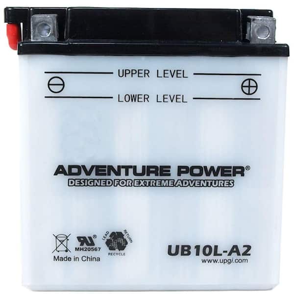 UPG Conventional Wet Pack 12-Volt 11 Ah Capacity D Terminal Battery