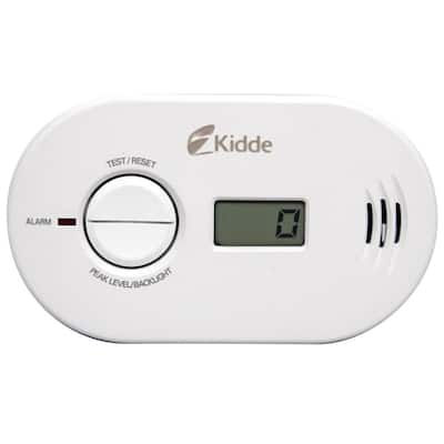 Firex AA Battery Powered Carbon Monoxide Detector with Digital Display and LED Warning Lights 21030009