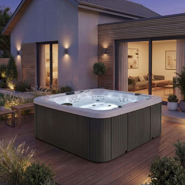 Lifesmart LS700DX 7-Person 90-Jet 230V Standard Spa with Waterfall