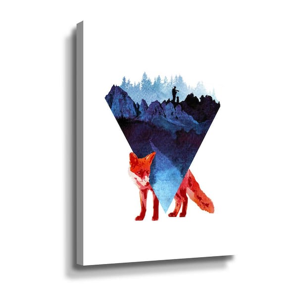 'Risky road' by Robert Farkas Canvas Wall Art