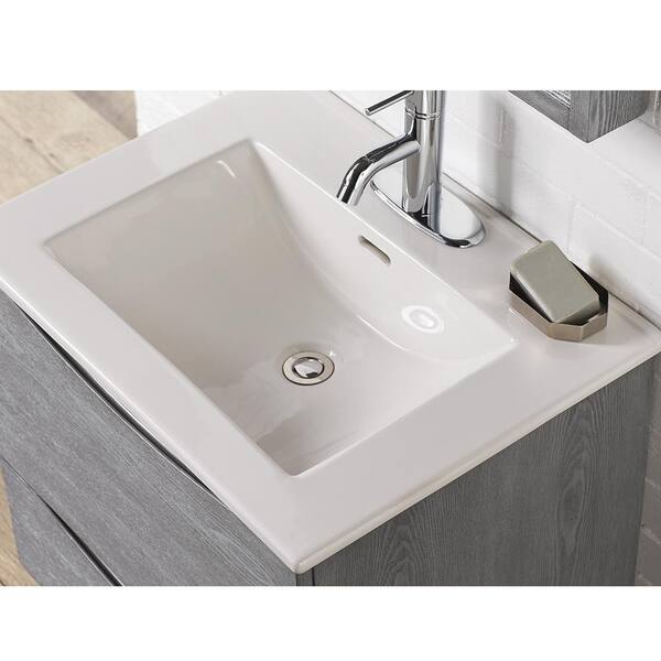 ディーン・新品未使用Bath Combo & Deep Fitter Home Decorators Collection City Loft 24 in. W x 18-1/2 in. D