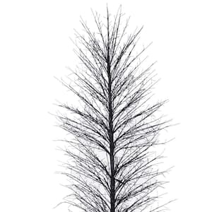 210 cm Black LED Tree