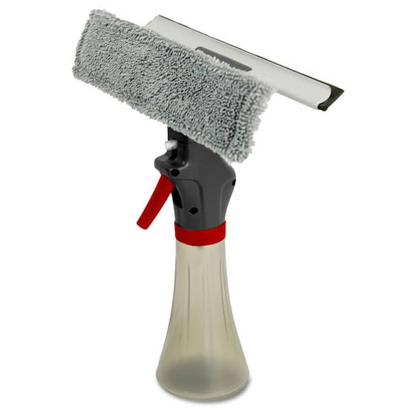 Window Squeegee Cleaner 3 in 1 Professional Removable Cleaning Kit  Microfiber Brush and Rubber Squeegee – PURE URBAN LIFE LLC