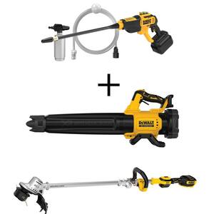 DEWALT 20V MAX 550 PSI 1.0 GPM Cold Water Cordless Power Cleaner With ...