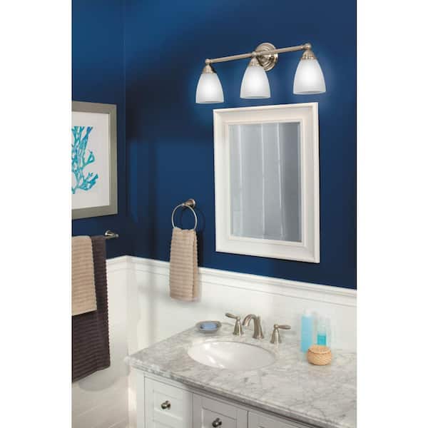 Brantford 8 in. Widespread 2-Handle High-Arc Bathroom Faucet Trim Kit in Chrome (Valve Included)