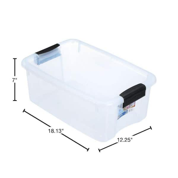 18-Qt. Latch Storage Box