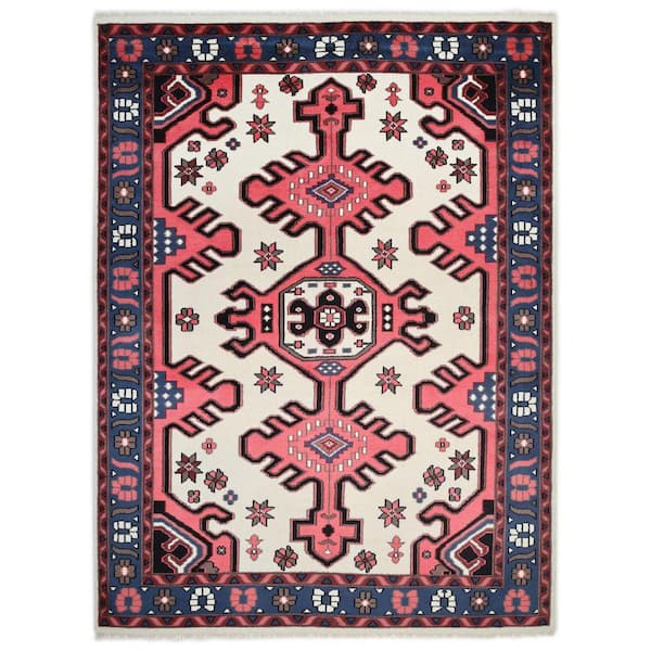 Gobi Bohemian Ivory 9 ft. x 12 ft. Area Rug