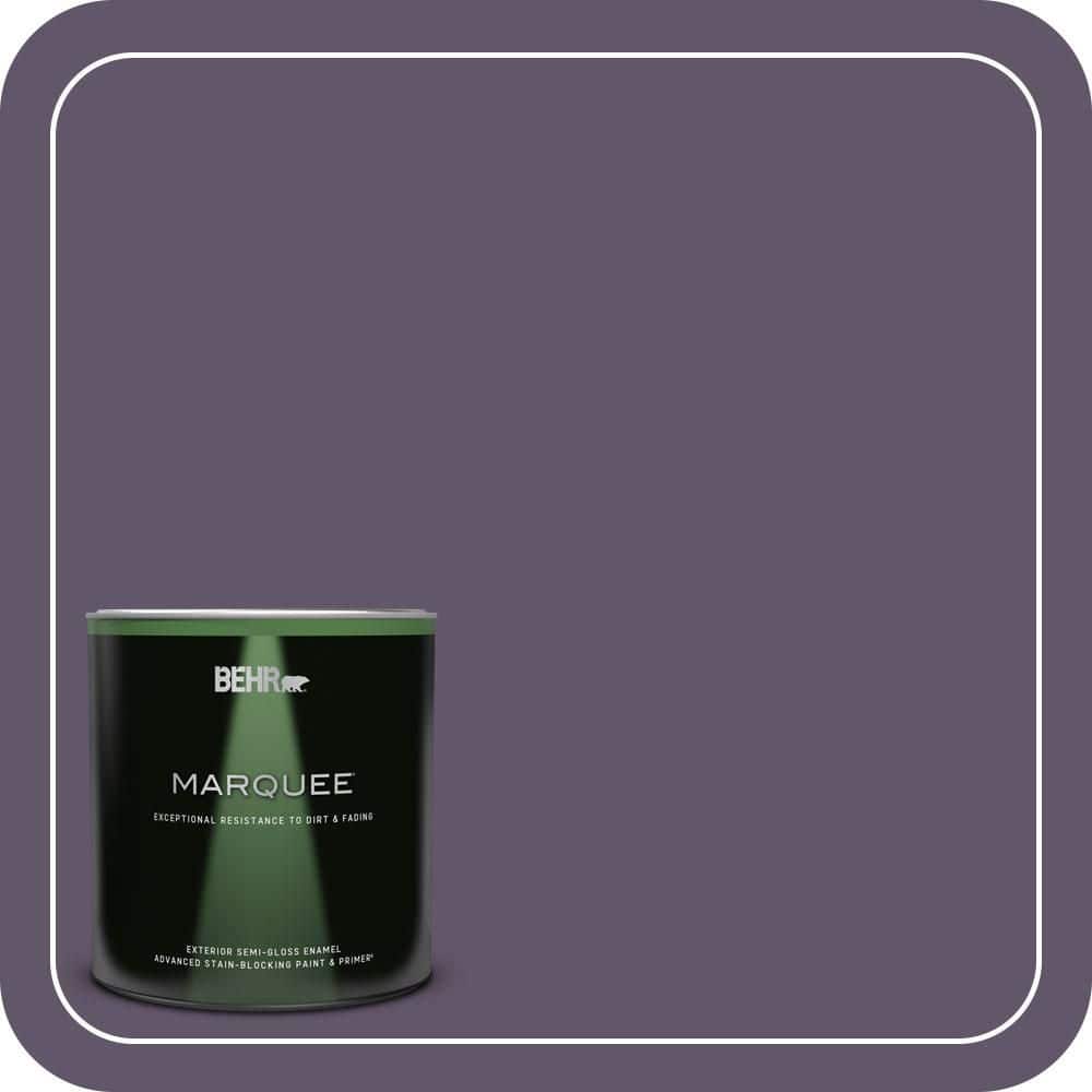 1 qt. #PPU17-04 Darkest Grape Semi-Gloss Enamel Exterior Paint & Primer price history on PriceWatchPro