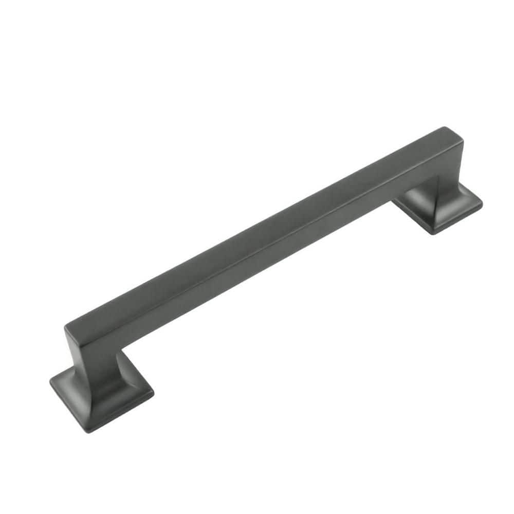 Studio Collection Pull 6-5/16 in. (160mm) Center to Center Matte Black Bar Cabinet Pull (5-Pack) price history on PriceWatchPro