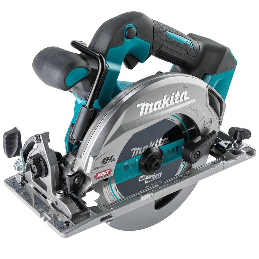 Makita 40V max XGT Brushless Cordless 6-1/2 in. Circular Saw, AWS Capable, Tool  Only GSH05Z The Home Depot