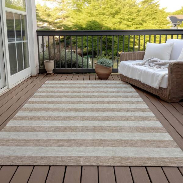 Addison Rugs Chantille ACN530 Beige 8 ft. x 10 ft. Machine