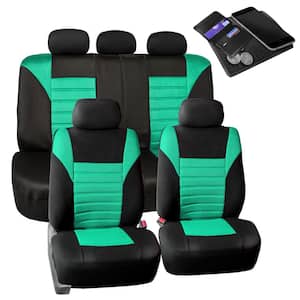 Premium 3D Air Mesh 47 in. x 23 in. x 1 in. Air Bag Compatible Full Set Car Seat Covers