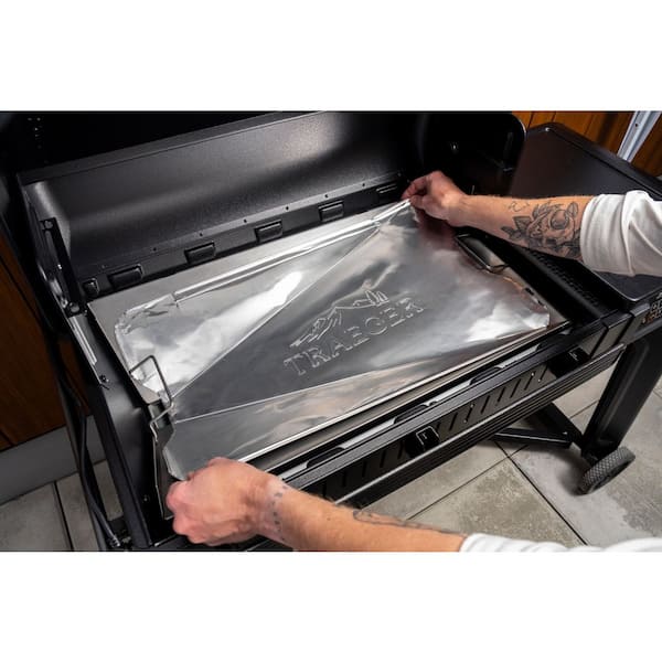Traeger Aluminum Disposable Drip Tray Liners 5-Pack Size B BAC855