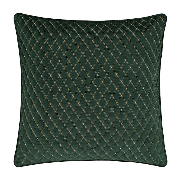 Unbranded Gabriel Evergreen Polyester Euro Quilted Sham