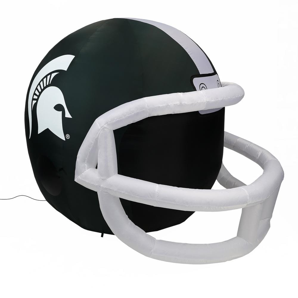 Michigan Wolverines Chrome Mini Hover Helmet