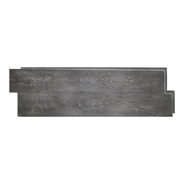 GenStone 12 in. x 39 in. Ember Faux Wood Composite Siding