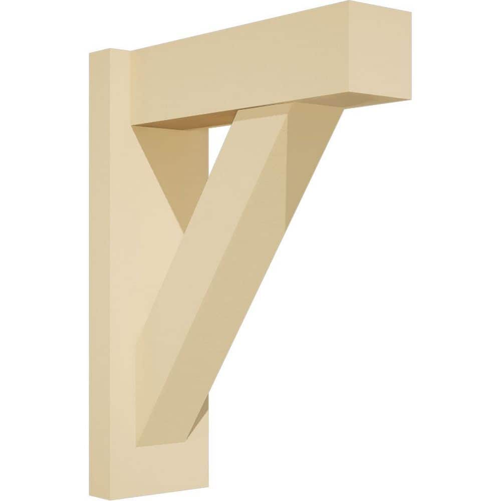 Traditional 5 in. W x 18 in. H x 14 in. D Signature Urethane Polyurethane Outlooker with Block Ends price history on PriceWatchPro