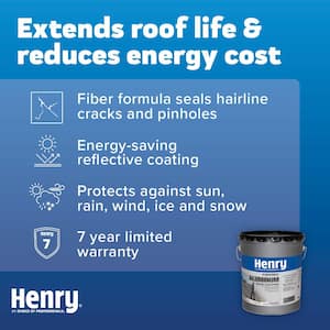 555 Fibered Aluminum Reflective Roof Coating 4.75 gal.