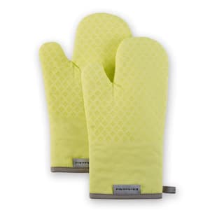 Asteroid Silicone Grip Kyoto Yellow Oven Mitt Set (2-Pack)