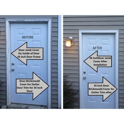 Metal Casing Door Window Moulding The Home Depot