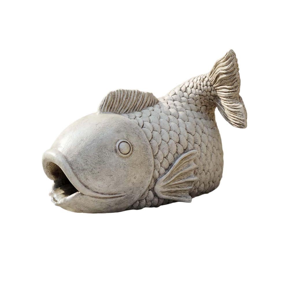 Real Fish Sculpture Gutter Diverter Rain, Resin Gutter Extender Diverter for 3 in. x 4 in. Downspouts price history on PriceWatchPro