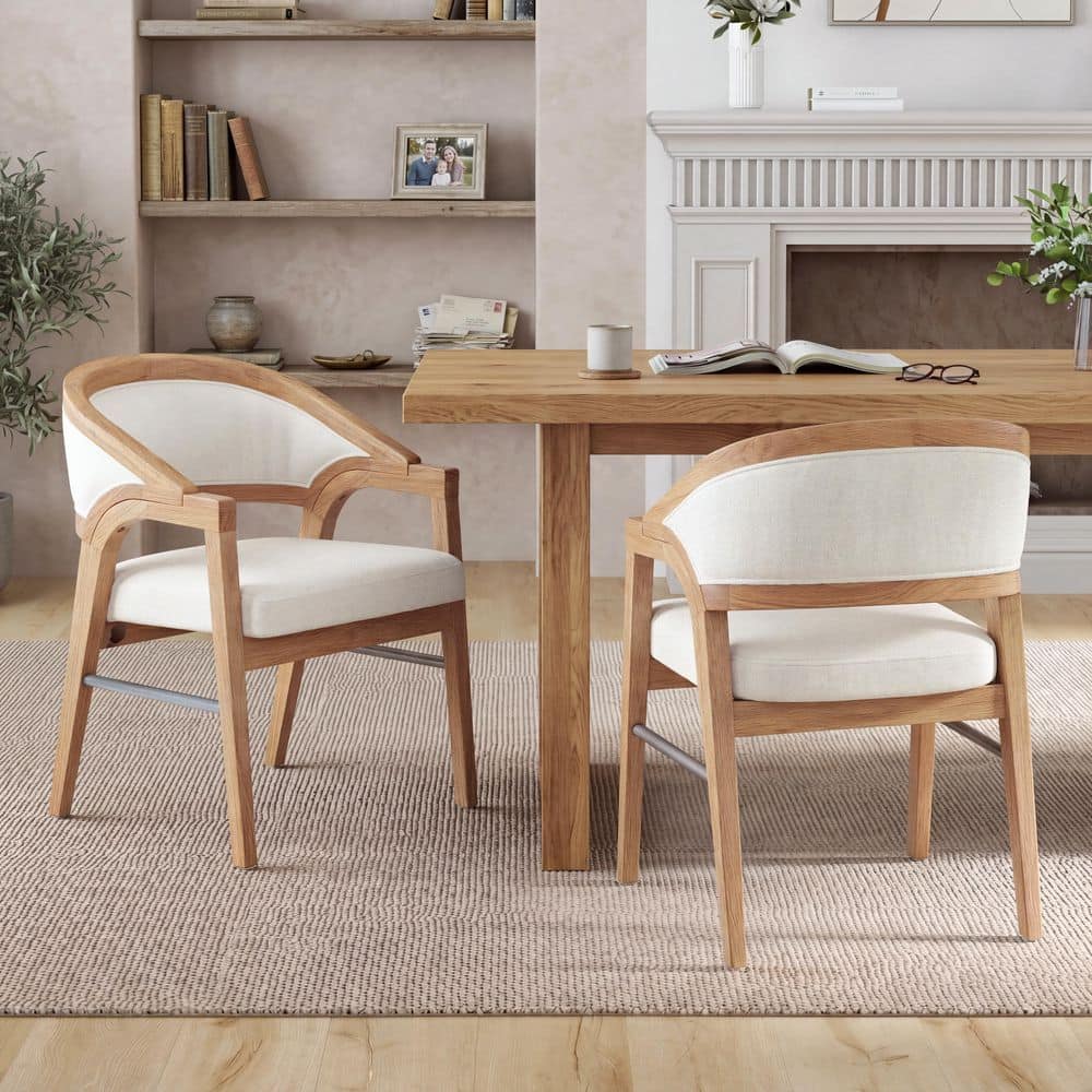 CHRISTOPHER KNIGHT HOME Ulen Country Natural Finish Solid Wood and ...