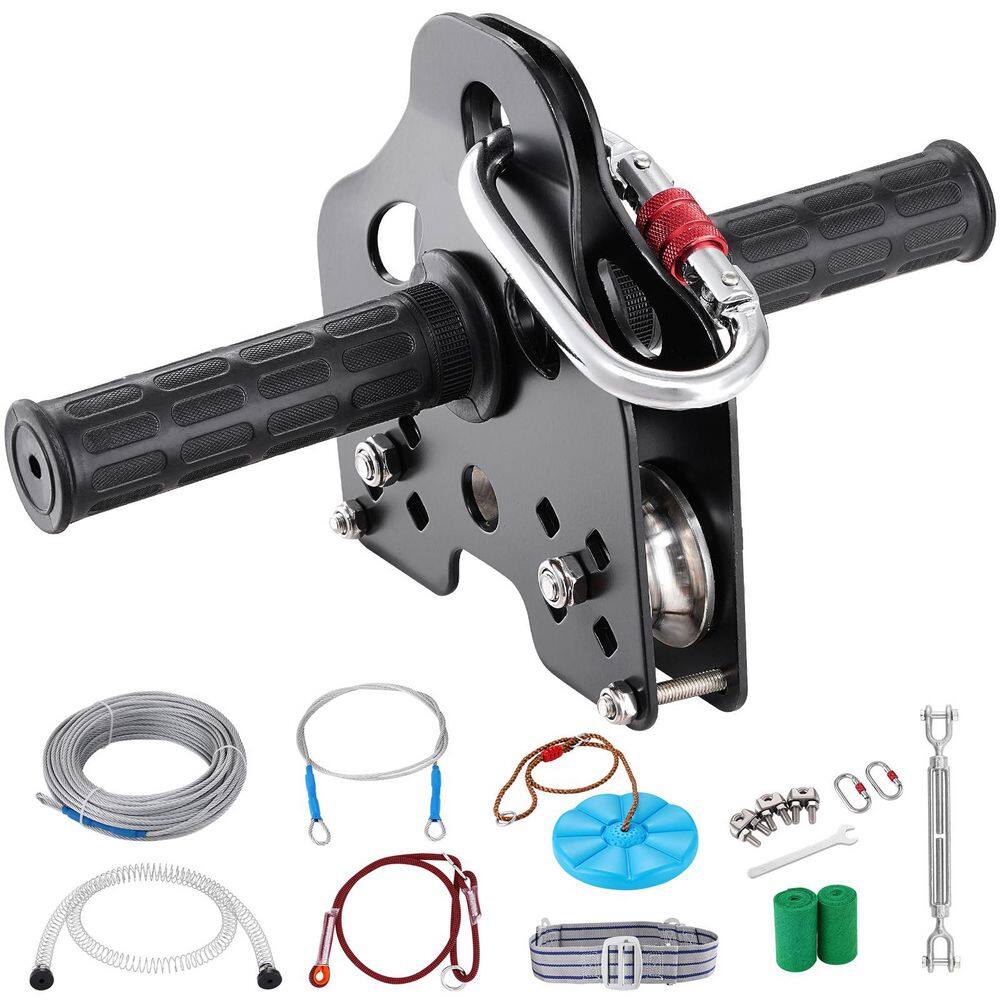 Zipline Kit for Kids and Adult, 60 ft. Zip Line Kits Up to 500 lb. Backyard Outdoor Quick Setup Zipline 2025 update price history on PriceWatchPro