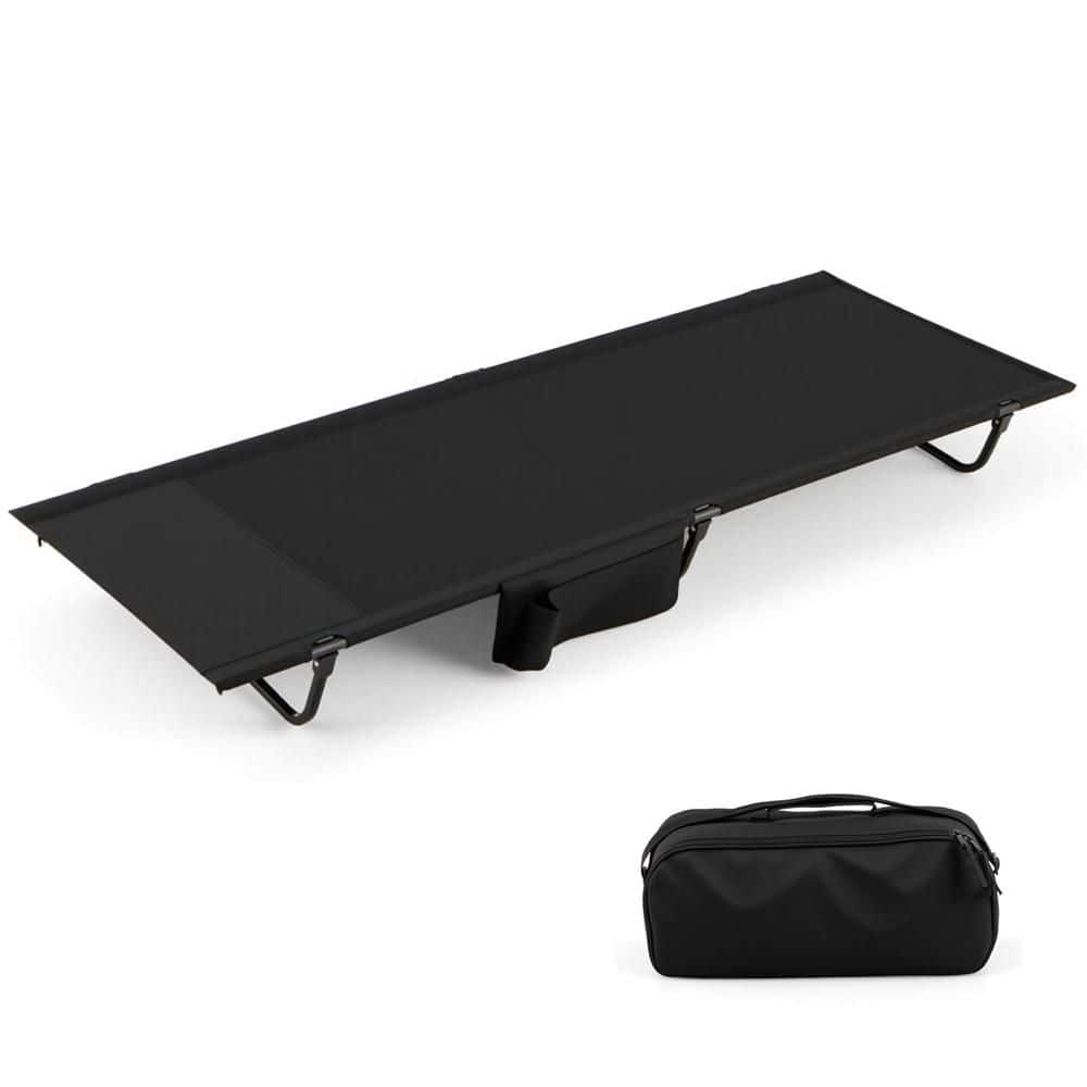 Portable Camping Cot with Sturdy Aluminum Alloy Frame Carrying Bag Side Pocket price history on PriceWatchPro