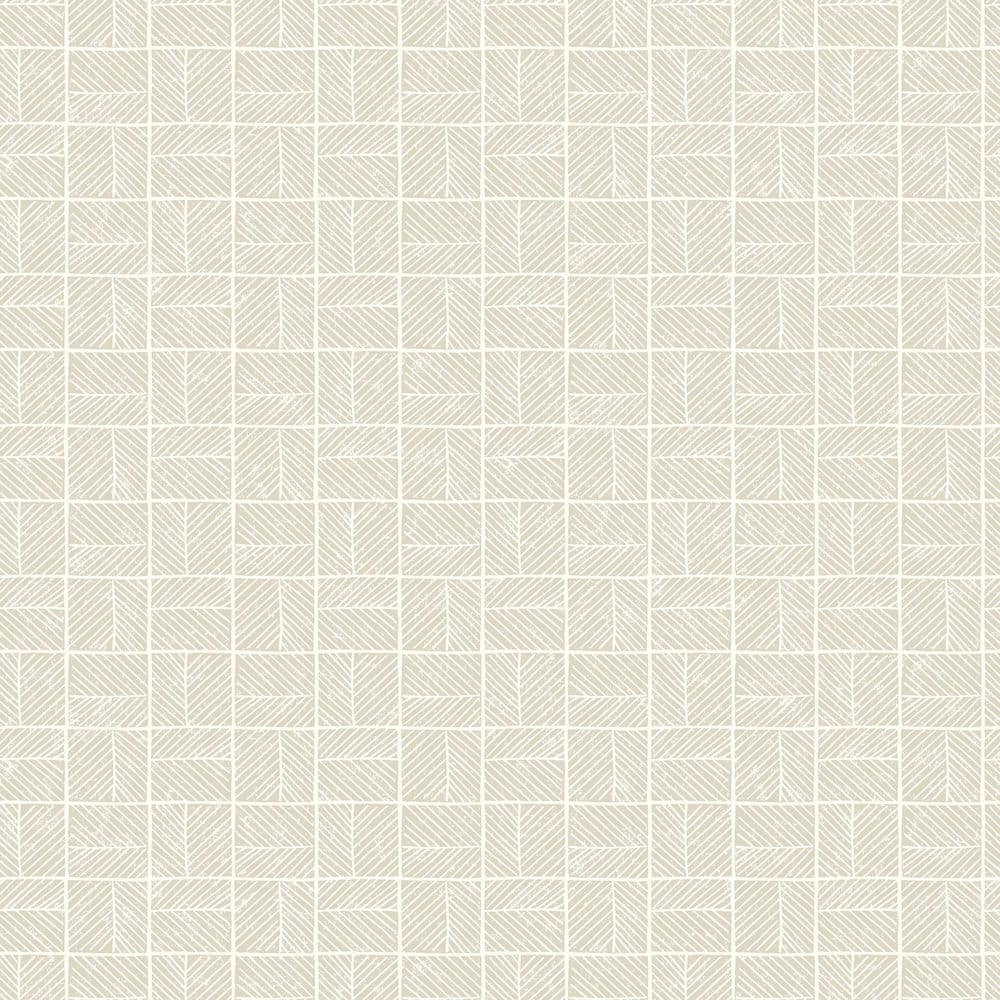 Veer Decor Carimbo Mosaic White Wallpaper Sample 8251-AI1-S - The Home ...
